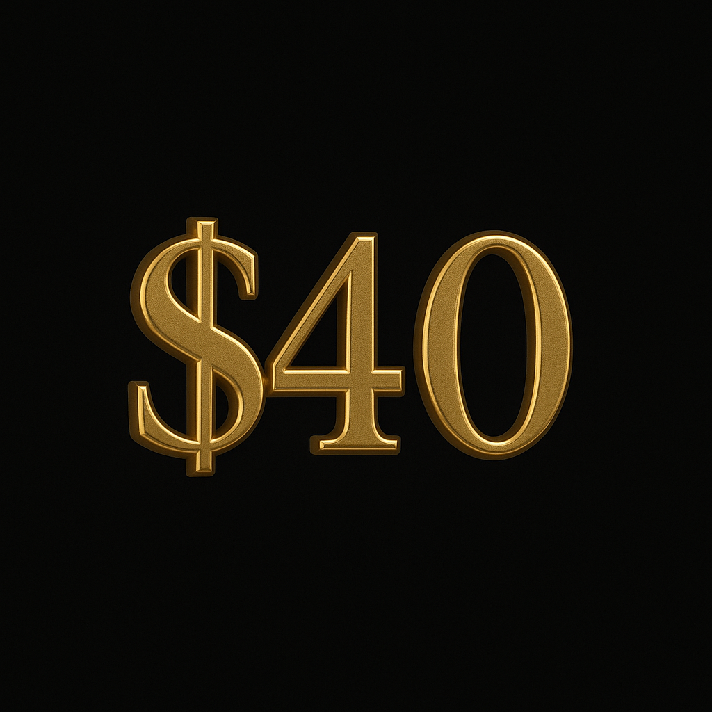 $40